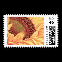Sunflower Painting Flower Art - Multi stamps