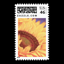 Sunflower Painting Flower Art - Multi stamps