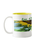 Sunflower Painting Mugs - Drink Sunshine mugs