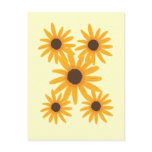Sunflower Painting Postcard