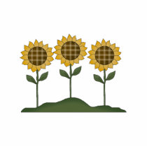 Sunflower Patch photo sculptures