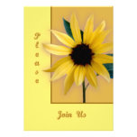 Sunflower Personalized Invitation