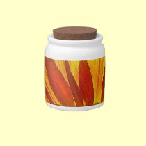 Sunflower Petals candy jars