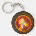 Sunflower Pie Keychain