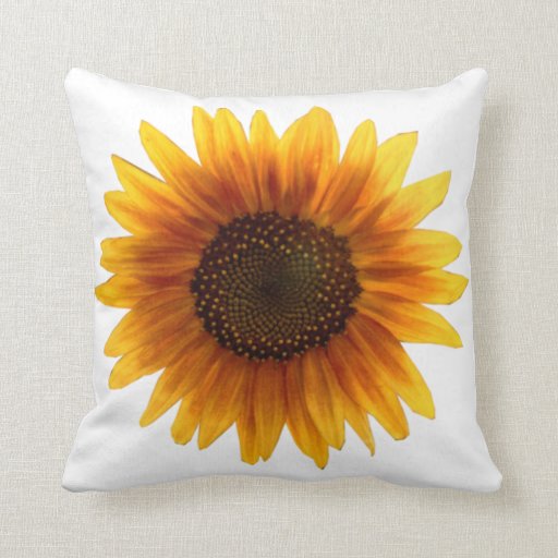 Sunflower Pillow Zazzle
