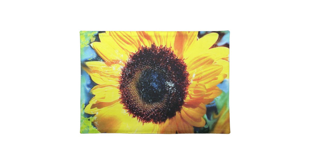 SUNFLOWER PLACEMAT Zazzle