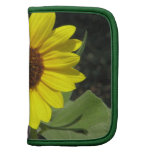 Sunflower Plant Wallet Folio Organizers