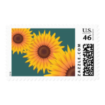Sunflower Postage Stamps