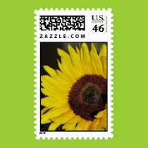 Sunflower Postage postage