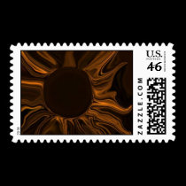 Sunflower Postage Stamp