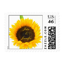 Sunflower Postage Stamp