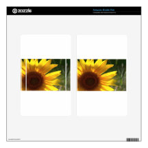 Sunflower Power! Decals For Kindle Fire