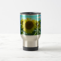 Sunflower Power--Travel Mug