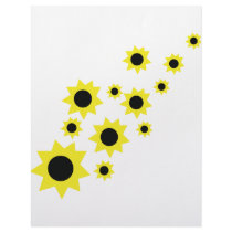 sunflower rain icon letterhead