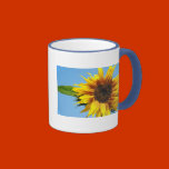 Sunflower Reach mugs