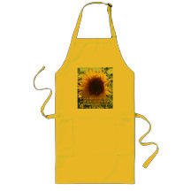 Sunflower Recipe Apron from Best French Campsites
