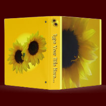 Sunflower Recipe Book - Flavorites Recipe Book binders