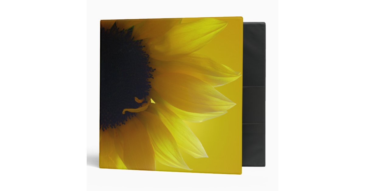 Sunflower Recipe Book Flavorites Recipe Book Binder Zazzle