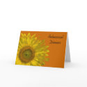 Sunflower Rehearsal Dinner Invitation cards by loraseverson Sunflower Rehearsal Dinner Invitation cards