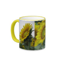 Sunflower Remix mugs by iiiyaaa Sunflower Remix mugs