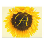 Sunflower Response Card Invite