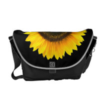 Sunflower Rickshaw Messenger Bag