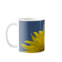 Sunflower Rising Wedding Coffee Mug