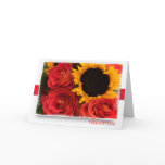 Sunflower & Roses Card
