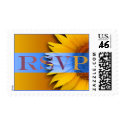 Sunflower RSVP Postage Stamp