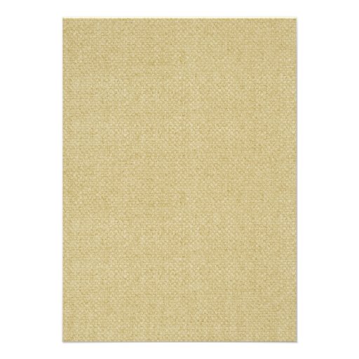 Sunflower Rustic Burlap Wedding Invitations