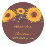 Sunflower Save The Date Wedding Announcement 3