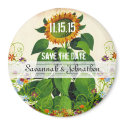 Sunflower Save the Date Wedding Magnet magnet