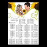 Sunflower Seating Chart Table Number Alphabetical