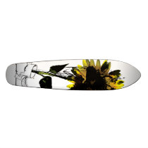 sunflower skateboard by Jason Lynch