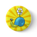 SUNFLOWER SNAIL Button