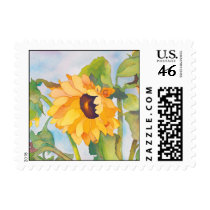 Sunflower Square postage