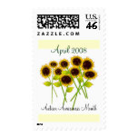 "SUNFLOWER STAMPS" FOR AUTISM