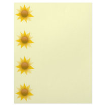 Sunflower Stationary letterhead