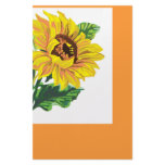 Sunflower Stationary Customized Stationery