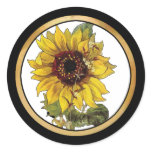 Sunflower stickers