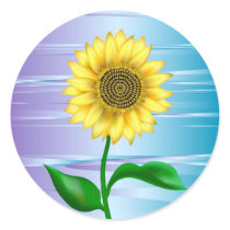 Sunflower stickers by Lidusik Sunflower stickers