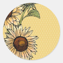 Sunflower Sticker