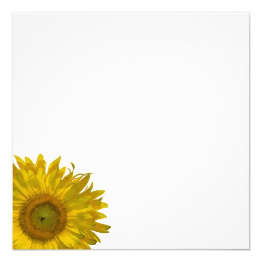 Sunflower Stripe Rehearsal Dinner Invitation