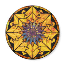 Sunflower Sun Magnet