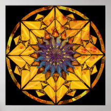Sunflower Sun Print
