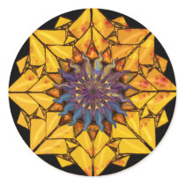 Sunflower Sun Sticker