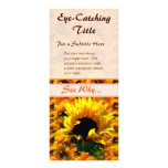 Sunflower Sunrise Business Advert Rack Cards rack cards