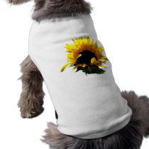 Sunflower Sunrise Dog Shirts pet clothing
