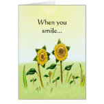 Sunflower Sunshine Greeting Card