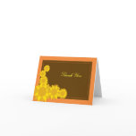 Sunflower Thank You Card